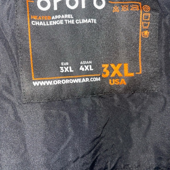 Ororo Heated Jacket with battery set. New in box - Picture 7 of 10